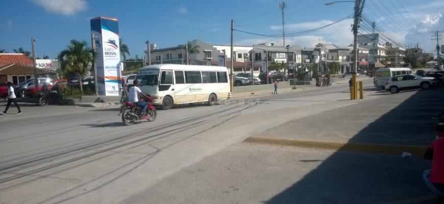 Фото автобуса в Доминикане
