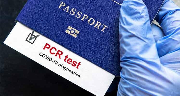 pasaporte test pcr covid